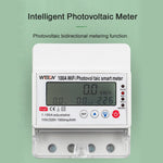 Tuya WiFi Intelligent Photovoltaic Meter Breaker Timer Multifunctional Solar Bidirectional Hour Meter Home Electronic Appliances Remote Controller