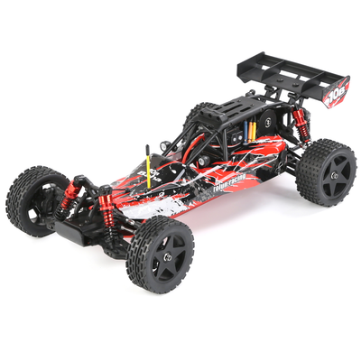 LinkMejor Baha 10 1/10 2.4G RWD 50km/h Brushless RC Car Hobbywing Motor Aluminum Alloy Base Plate Metal Shocks Off-Road Truck Vehicles Models Toys