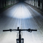 LinkMejor 400Lm Bike Headlight 2000mAh Battery USB Rechargeable IPX6 Waterproof 4 Light Modes Aluminum Alloy Bicycle Light Flashlight for Cycling