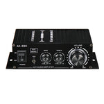 LinkMejor 12V  40Wx2 Power Amplifier 2.0 Channel  90DB Car Small Power Amplifier
