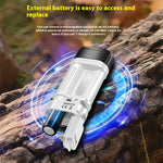 LinkMejor U10 410LM Aluminum Alloy EDC Keychain Flashlight Built-in 14500 Battery High Power LED Torch USB Rechargeable Portable Magnetic Clip Light