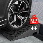 5 inch Plastic Curb Ramps for DIY Car Maintenance