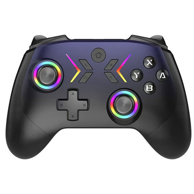 CM-618 Wireless bluetooth 5.3 Game Controller with Hall Effect Joysticks and Triggers RGB Lighting Mechanical Buttons Programmable Back Buttons 1000Hz Polling for Switch PC Steam iOS Android
