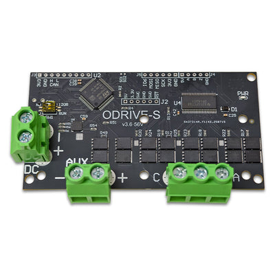 ODrive S V3.6 FOC BLDC Motor Controller 60A Support CAN PWM Pulse Encoder TLE5012B AS5047 AMT10X MT6816 ARM Cortex M4
