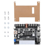 20/24Pin ATX Power Transfer Board Digital Voltage Display Multi-Output 5V-12V USB PD Fast Charging Adjustable Voltage Module with DC Socket for Electronics Testing Multi-Device Charging