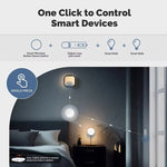 Tuya Zigbe Smart Wireless Button Scene Switch Wireless Remote Control for Smart Life Create 3 Scenes Perfect for Bedroom Kitchen