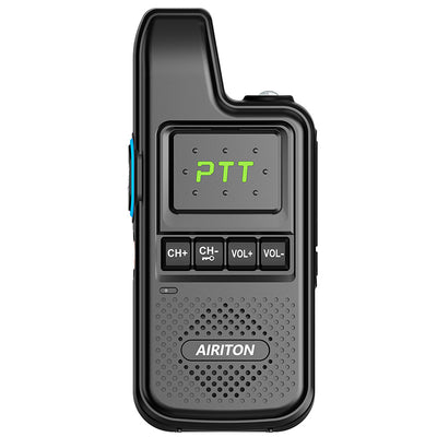 1/2PCS LinkMejor AI-828C Walkie Talkie Dual PTT UHF Wireless Copy Frequency Clear Voice Report 16 Channels Portable Ham Radio