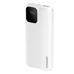 LinkMejor ES-D023 22.5W 37/74Wh 10000/20000mAh Digital Display Power Bank with 2 Integrated Cables External Battery Power Supply with 2 Inputs & 4 Outputs Support PD QC2.0/3.0 SCP FCP PPS AFC Fast Charging for iPhone 16 15 14 Pro Max for Huawei for SAMSUNG