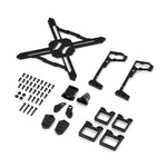 LinkMejor PRISMFLY X2 115 mm Wheelbase 2 Inch Aluminum Alloy Frame Kit Compatible with DJI O4 Air Unit for DIY RC FPV Racing Drones
