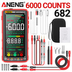 LinkMejor 682 Smart VA Reverse Multimeter AC/DC Ammeter Voltage Tester Rechargeable Electric Ohm Diode Tester Tools for Electrician