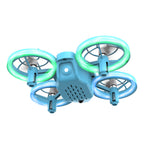 LinkMejor SG300 Mini Drone with ALtitude Hold Headless Mode 360° Rolling 10mins Flight Time LED Cool Lights Kids Toys RC Drone Quadcopter RTF