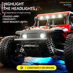 LinkMejor SG202 PRO/MAX 1/20 2.4G 4WD 40/55km/h Brushed/Brushless RC Car LED Light Off-Road Climbing Truck High Speed Full Proportional Vehicles Model RTR Toys