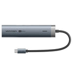 LinkMejor 5 in 1 USB-C Docking Station 4K@60Hz HD HUB with USB3.0 PD 100W Multiport USB Hub Adapter