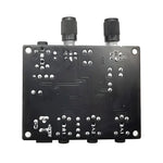HiFi 2-Way 2-Channel Stereo Audio Signal Mixer Board DC 5-24V 3.5mm Interface Low Noise Amplifier with Volume Control for Headphones Amplifiers