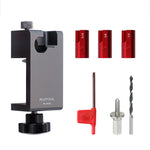 Dowel Maker Jig Tenon Dowel Plug Cutter With Sharp Alloy Blade Adjustable Drill Guide Positioner For Wood Sticks Making Round Bar Auxiliary Tool