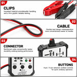 DW960 Automotive Relay Tester 12V 24V Universal Car Relay Checker for 4 Pin 5 Pin Relays Electronic Circuit Diagnostic Tool