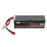 LinkMejor 14.8V 5000mAh 100C 4S LiPo Battery T Deans Plug for RC Drone