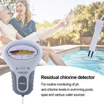 2 in 1 Chlorine Meter PH Chlorine Tester PC-101 Level Portable Digital PH Meter Water Quality Pool Spa Analytical Instruments Monitor