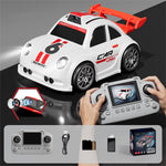 YLRC C6 Mini RC Drift Car with Dual Mode LED Lights Sound Optional HD Camera Screen Remote Control Smart Induction Following Children's Toys Gift Desktop Vehicles Models
