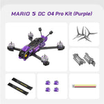LinkMejor Mario5 DC HD O4 PRO 5 Inch 6S FPV Racing Drones with Bee Storm 2306.5 PRO 1880KV Motor