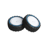 2PCS JIUSI WB12 PRO 1/12 RC Car Parts Front Rear Tires Wheel Rims Pre-Glued Vehicles Models Spare Accessories RC14109 RC14112