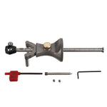 LinkMejor Woodworking Arc Scriber Adjustable Precision Linear Arc Scriber Parallel Line Drawing Tool