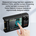 LinkMejor NanoVNA-H4 PLUS Vector Network Analyzer Upgrade 2.7GHz 4 Inch IPS LCD Touch Screen Portable Handheld Professional Antenna Analyzer