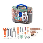 DIY Tool-Themed Assembly Toy Simulation Electric Drill Screw Removal Multi-Functional Education Tool Kit for Kids Birthday Christmas Gift