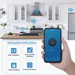 Tuya 16/20A Smart WiFi Switch EU Plug Intelligent Power Monitor Voice Control Timing Outlet Socket Support Alexa Google Home