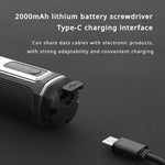Deli Electric Screwdriver 4V Lithium Battery 2000mAh 300rpm 5N·m Torque LED Light 3-Speed Adjustment Portable Power Tool Set