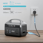 [US Direct] DaranEner NEOZ 300W Portable Power Station 179.2Wh/56000mAh LiFePO4 Battery, Fast Charging with 3 Input/6 Output Ports
