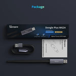 LinkMejor Dongle Plus MG24 Zigbe/Thread USB Dongle EFR32MG24 Chip Seamlessly with Multiple Open-source Wide Platforms Zigbee2MQTT