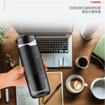 Comfook Portable Coffee Machine 7500mAh Battery for 300 Cups Compatible with K-Cups & Ground Coffee Fast Heating for Car Travel Camping Use