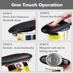 Electric Can Opener Handheld Automatic Bottle Opener Jar Can Tin Touch No Sharp Edges High Power Opener Can Kitchen Accessory