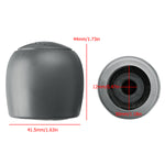 Car Auto 5 Speed Gear Shift Knob For Fiat 500 500c Panda 2003-2012 Gray