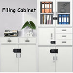 Combination Lock Mechanical Zinc Alloy 1000 Combinations Keyless Entry for Cabinets Drawers Mailboxes Lockers Rust-Resistant Easy Installation