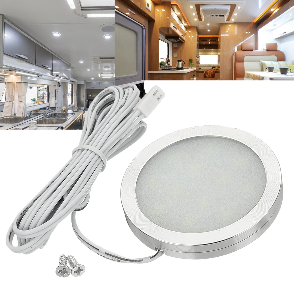 LinkMejor 12V LED Interior Spot Light for Camper Van Caravan Motorhome Boat Cabinet VW T4 T5 RV