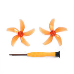 LinkMejor Lightweight Colorful 5-Blade Propeller Props Accessories for DJI NEO / NEO 2 RC Drone Quadcopter