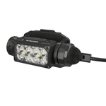 LinkMejor HC65M UHE 2000LM High Lumen Headlamp Dual Beam Built-in 4000mAh Battery USB-C Rechargeable Lamp Triple Output LED Headlight
