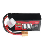 LinkMejor Power 14.8V 1800mAh 120C 4S LiPo Battery XT60 Plug for RC Drone