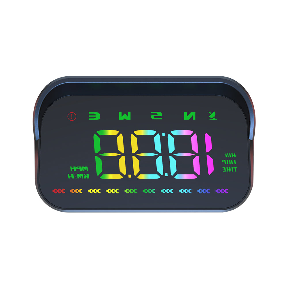 Car Head Up Display for Car GPS Speedometer Compass Direction HUD USB Cable Plug Play