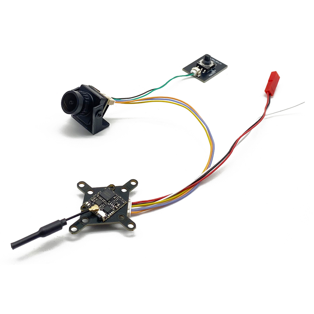 SLONWAKE 5.8G 48CH Pit VTX 25mW 100mW 200mW 500mW Adjustable FPV Transmitter with CMOS 1200TVL FPV Camera for RC FPV Drones RC Cars