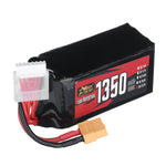 LinkMejor Power 22.2V 1350mAh 150C 6S LiPo Battery XT60 Plug for RC Drone