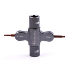 Skystars Quad M5 Wrench 1.5mm/2mm Screwdriver with Built in One Way Bearing Tool for RC Drone FPV Racing