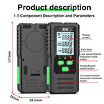 RD650 Geiger Counter Nuclear Radiation Detector X-ray γ-ray β-ray Radioactivity Tester Marble Detector Personal Dosimeter