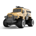 LinkMejor Q241 RTR 2.4G 4WD RC Car Waterproof Amphibious Off-Road Truck Armored 360 °Rotation Vehicles Model Toys