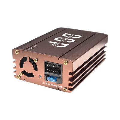 LinkMejor 4 Channels 20-20kHz Car Amplifier Audio Processor Fan Style 4Ω Maximum Stable Load Mobile APP Control