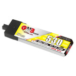 6Pcs LinkMejor 3.8V 530mAh 90C 1S LiHV Battery A30 Plug for Sub250 Nanofly20 Emax Tinyhawk S BetaFPV Beta75X