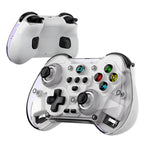 Z01X bluetooth Gaming Controller Wireless Six-axis Gamepad with Hall Effect Joystick Trigger Control Dual Vibration Motor Turbo Function for Switch, PC, Windows, iOS