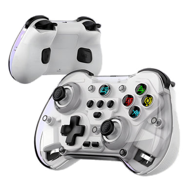 Z01X bluetooth Gaming Controller Wireless Six-axis Gamepad with Hall Effect Joystick Trigger Control Dual Vibration Motor Turbo Function for Switch, PC, Windows, iOS